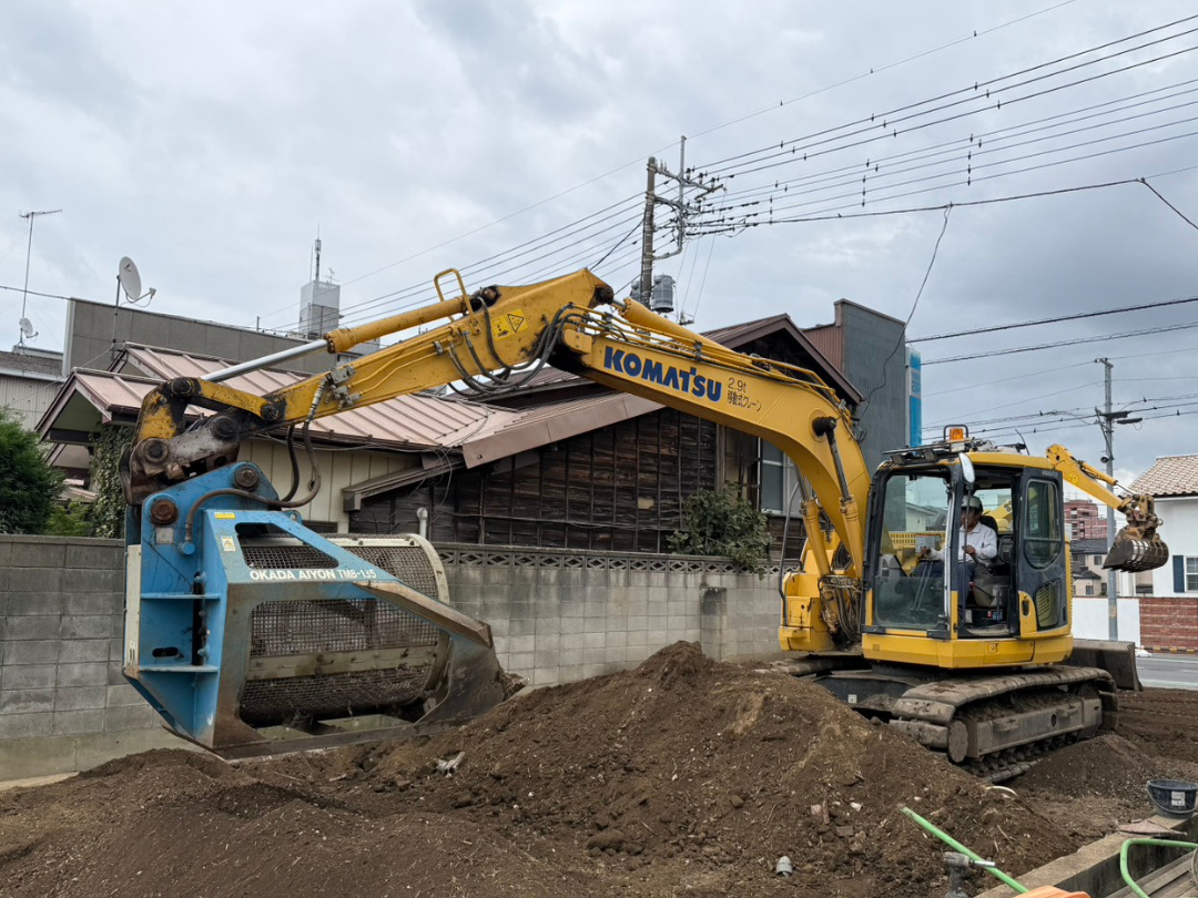 盛り土工事